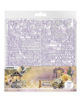 Studio Light Growing & Blooming Acetate Sheets 8x8 Inch White & Dark Purple (JMA-GB-ACS14) Studio Light Growing & Blooming Acetate Sheets 8x8 Inch White & Dark Purple (JMA-GB-ACS14)