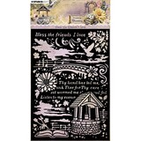 Studio Light Growing & Blooming Masking Stencil Bless the friends I love (JMA-GB-MASK342)