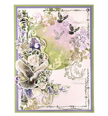 Studio Light Growing & Blooming Masking Stencil Celestial Flowers (JMA-GB-MASK343) Studio Light Growing & Blooming Masking Stencil Celestial Flowers (JMA-GB-MASK343)