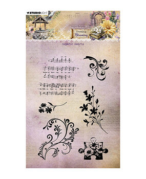 Studio Light Growing & Blooming Clear Stamp Hopeful Swirls (JMA-GB-STAMP836) Studio Light Growing & Blooming Clear Stamp Hopeful Swirls (JMA-GB-STAMP836)
