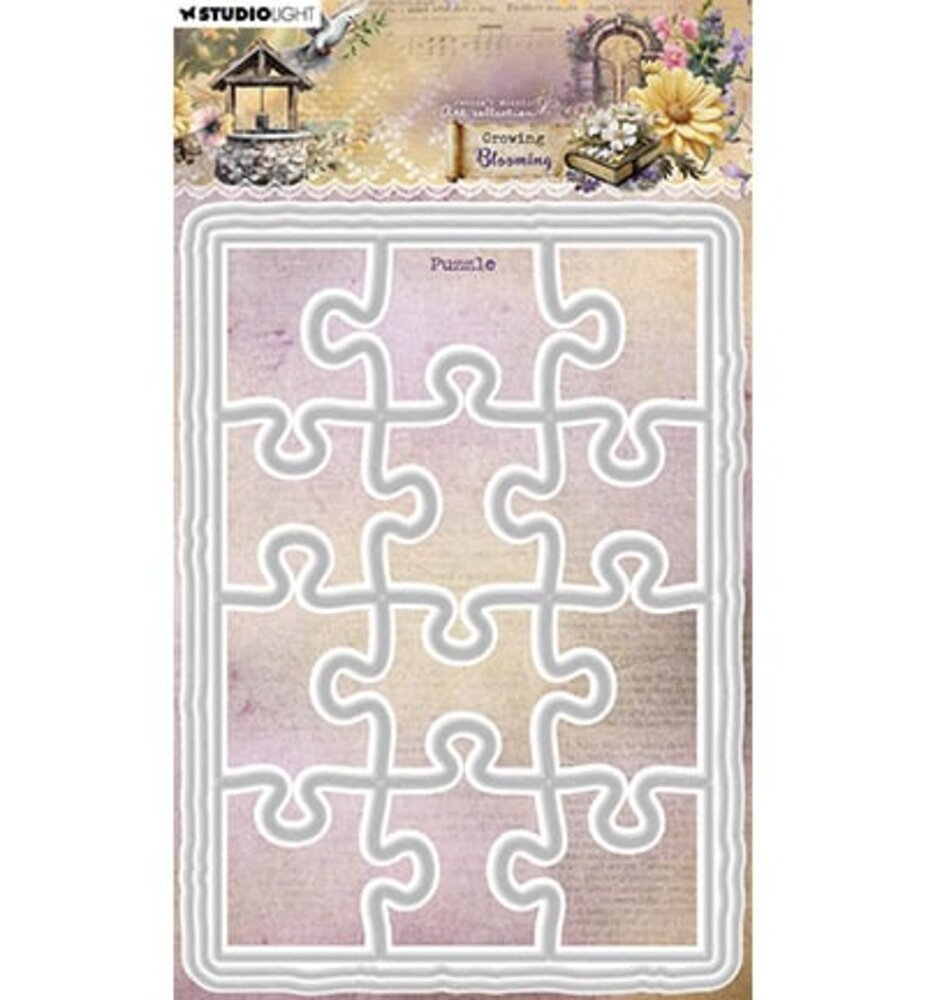 Studio Light Growing & Blooming Snijmal Puzzle (JMA-GB-CD1012) Studio Light Growing & Blooming Snijmal Puzzle (JMA-GB-CD1012)