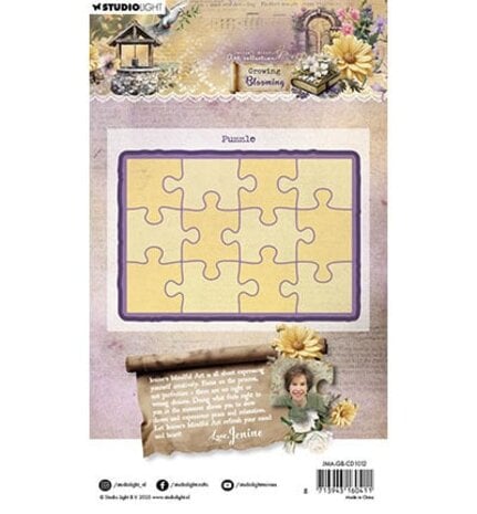 Studio Light Growing & Blooming Snijmal Puzzle (JMA-GB-CD1012) Studio Light Growing & Blooming Snijmal Puzzle (JMA-GB-CD1012)