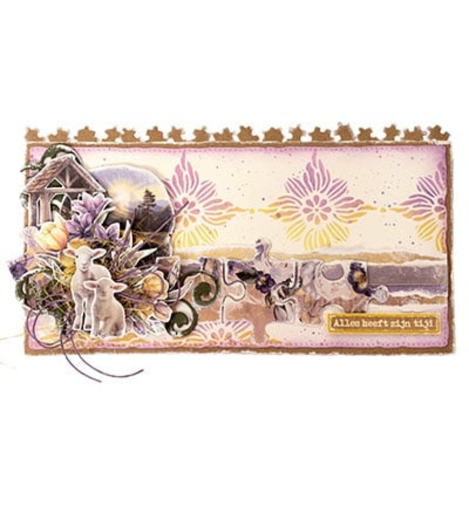 Studio Light Growing & Blooming Snijmal Puzzle (JMA-GB-CD1012) Studio Light Growing & Blooming Snijmal Puzzle (JMA-GB-CD1012)