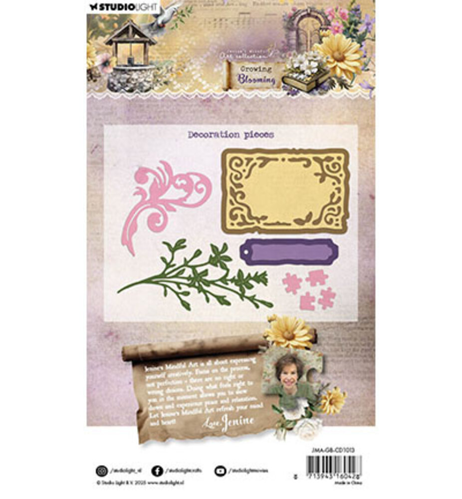 Studio Light Growing & Blooming Snijmal Decoration Pieces (JMA-GB-CD1013)