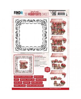Find It Trading 3D Hobbydots Sheet Red Roses 2 (DODOHS10002) Find It Trading 3D Hobbydots Sheet Red Roses 2 (DODOHS10002)