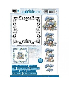Find It Trading 3D Hobbydots Sheet Blue Hydrangeas 2 (DODOHS10004) Find It Trading 3D Hobbydots Sheet Blue Hydrangeas 2 (DODOHS10004)