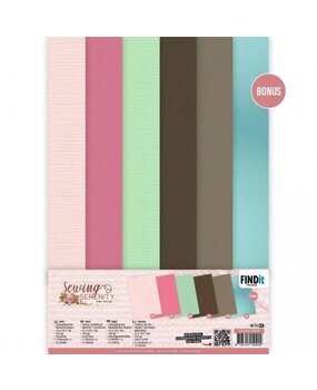 Amy Design Sewing Serenity A4 Linen Cardstock Pack (AD-A4-10036) Amy Design Sewing Serenity A4 Linen Cardstock Pack (AD-A4-10036)