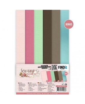 Amy Design Sewing Serenity 4K Linen Cardstock Pack (AD-4K-10036) Amy Design Sewing Serenity 4K Linen Cardstock Pack (AD-4K-10036)