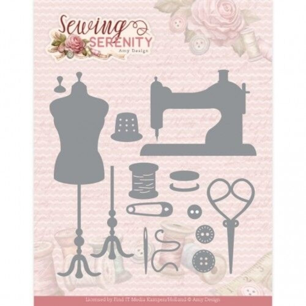 Amy Design Sewing Serenity Dies Sewing Accessories (ADD10334) Amy Design Sewing Serenity Dies Sewing Accessories (ADD10334)