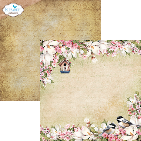 Elizabeth Craft Designs Spring Blossom 12x12 Inch Cardstock Paper (C031) Elizabeth Craft Designs Spring Blossom 12x12 Inch Cardstock Paper (C031)
