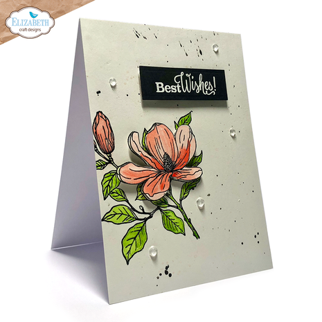 Elizabeth Craft Designs Spring Blossom A5 Clear Stamps Floral Branches & Sentiments (CS405) Elizabeth Craft Designs Spring Blossom A5 Clear Stamps Floral Branches & Sentiments (CS405)