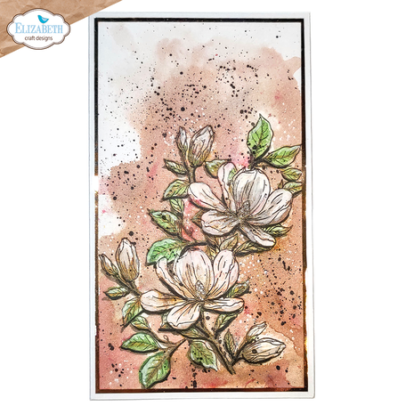 Elizabeth Craft Designs Spring Blossom A5 Clear Stamps Floral Branches & Sentiments (CS405) Elizabeth Craft Designs Spring Blossom A5 Clear Stamps Floral Branches & Sentiments (CS405)
