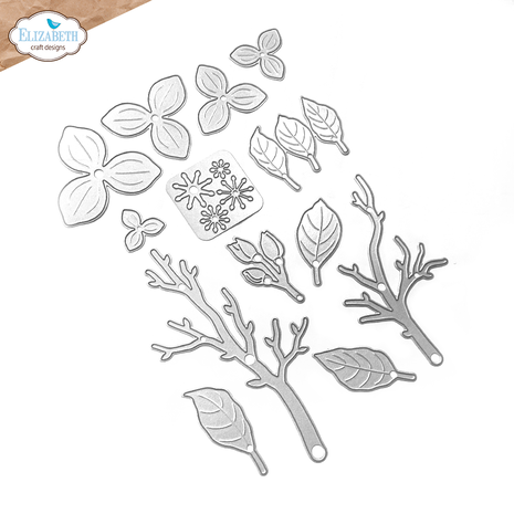 Elizabeth Craft Designs Spring Blossom Dies Magnolia (2245) Elizabeth Craft Designs Spring Blossom Dies Magnolia (2245)