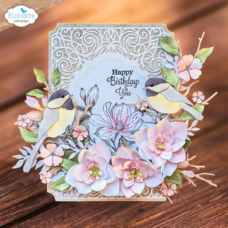 Elizabeth Craft Designs Spring Blossom Dies Magnolia (2245) Elizabeth Craft Designs Spring Blossom Dies Magnolia (2245)