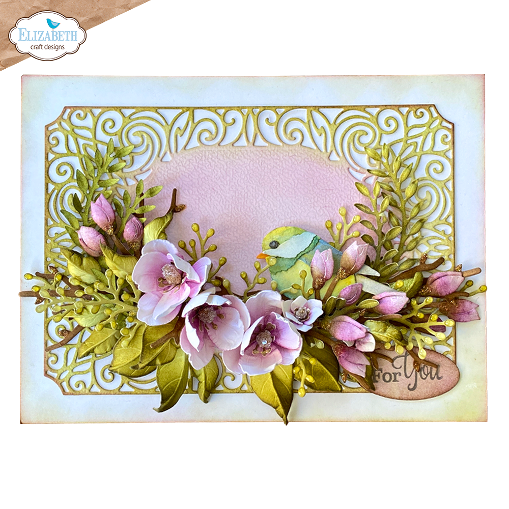 Elizabeth Craft Designs Spring Blossom Dies Greenery Fillers 2 (2246) Elizabeth Craft Designs Spring Blossom Dies Greenery Fillers 2 (2246)