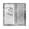 Stampers Anonymous Tim Holtz Clear Stamp and Stencil Set 13 (THMM113) Stampers Anonymous Tim Holtz Clear Stamp and Stencil Set 13 (THMM113)