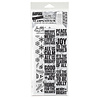Stampers Anonymous Tim Holtz Clear Stamp and Stencil Set 33 (THMM133) Stampers Anonymous Tim Holtz Clear Stamp and Stencil Set 33 (THMM133)