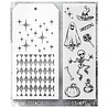 Stampers Anonymous Tim Holtz Clear Stamp and Stencil Set 45 (THMM145) Stampers Anonymous Tim Holtz Clear Stamp and Stencil Set 45 (THMM145)