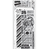 Stampers Anonymous Tim Holtz Clear Stamp and Stencil Set 54 (THMM154) Stampers Anonymous Tim Holtz Clear Stamp and Stencil Set 54 (THMM154)