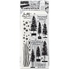 Stampers Anonymous Tim Holtz Clear Stamp and Stencil Bottlebrush Trees (THMM173) Stampers Anonymous Tim Holtz Clear Stamp and Stencil Bottlebrush Trees (THMM173)