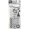 Stampers Anonymous Tim Holtz Clear Stamp and Stencil Darling Christmas (THMM174) Stampers Anonymous Tim Holtz Clear Stamp and Stencil Darling Christmas (THMM174)