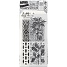 Stampers Anonymous Tim Holtz Clear Stamp and Stencil Festive Collage (THMM175) Stampers Anonymous Tim Holtz Clear Stamp and Stencil Festive Collage (THMM175)