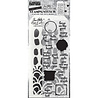 Stampers Anonymous Tim Holtz Clear Stamp and Stencil Note Quotes (THMM184) Stampers Anonymous Tim Holtz Clear Stamp and Stencil Note Quotes (THMM184)