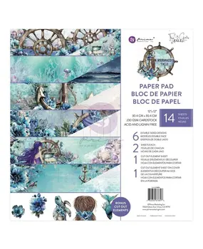 Prima Marketing Inc A Mermaid's Tale 12x12 Inch Paper Pad (676896) Prima Marketing Inc A Mermaid's Tale 12x12 Inch Paper Pad (676896)