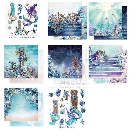 Prima Marketing Inc A Mermaid's Tale 12x12 Inch Paper Pad (676896) Prima Marketing Inc A Mermaid's Tale 12x12 Inch Paper Pad (676896)