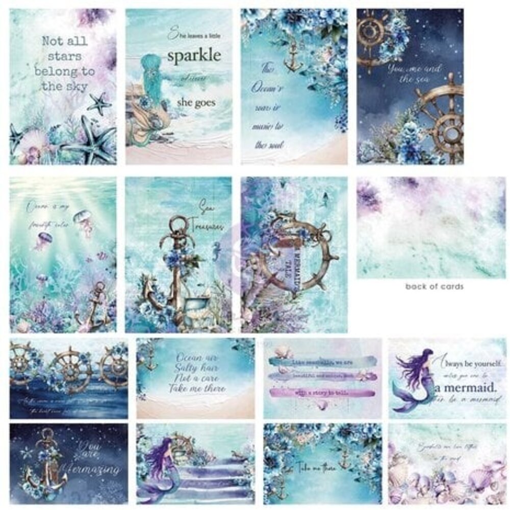 Prima Marketing Inc A Mermaid's Tale 4x6 Inch Journaling Cards (676926) Prima Marketing Inc A Mermaid's Tale 4x6 Inch Journaling Cards (676926)