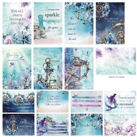 Prima Marketing Inc A Mermaid's Tale 4x6 Inch Journaling Cards (676926) Prima Marketing Inc A Mermaid's Tale 4x6 Inch Journaling Cards (676926)