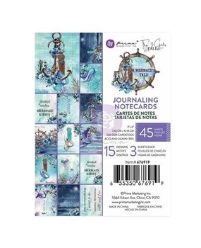 Prima Marketing Inc A Mermaid's Tale 3x4 Inch Journaling Cards (676919) Prima Marketing Inc A Mermaid's Tale 3x4 Inch Journaling Cards (676919)