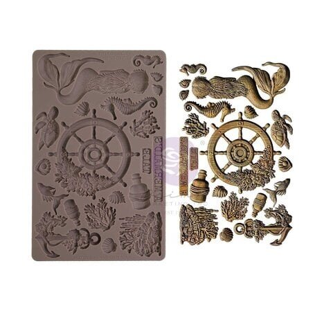 Prima Marketing Inc A Mermaid's Tale 5x8 Inch Mould (676964)