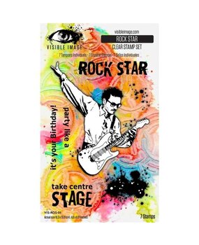 Visible Image Rock Star A6 Stamp Set (ZB9402) Visible Image Rock Star A6 Stamp Set (ZB9402)