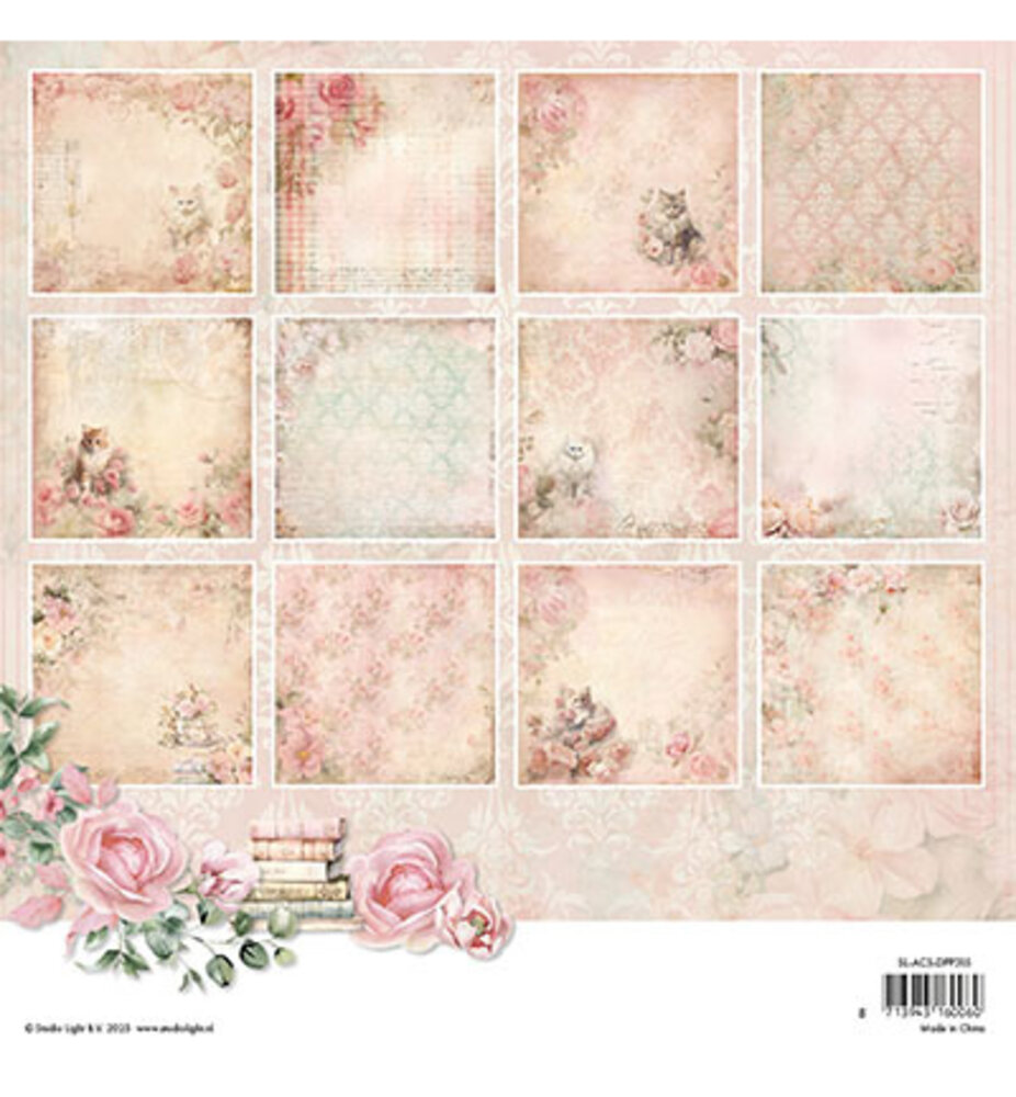 Studio Light A Cat's Secret 8x8 Inch Background Paper Pad (SL-ACS-DPP315) Studio Light A Cat's Secret 8x8 Inch Background Paper Pad (SL-ACS-DPP315)