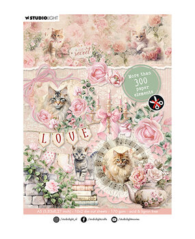 Studio Light A Cat's Secret A5 Die-Cut Paper Pad (SL-ACS-DCPP314)
