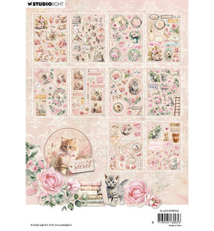Studio Light A Cat's Secret A5 Die-Cut Paper Pad (SL-ACS-DCPP314)