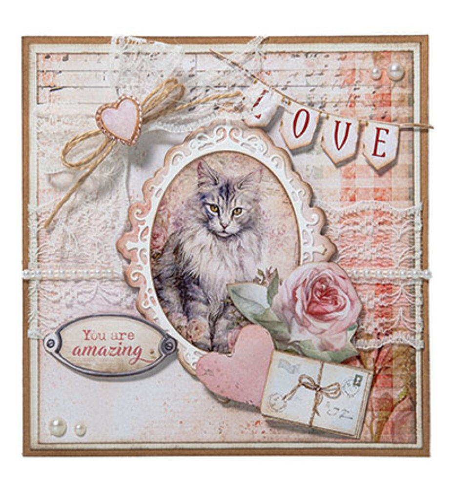 Studio Light A Cat's Secret A5 Die-Cut Paper Pad (SL-ACS-DCPP314)