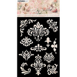Studio Light A Cat's Secret Masking Stencil Baroque Ornaments (SL-ACS-MASK339)