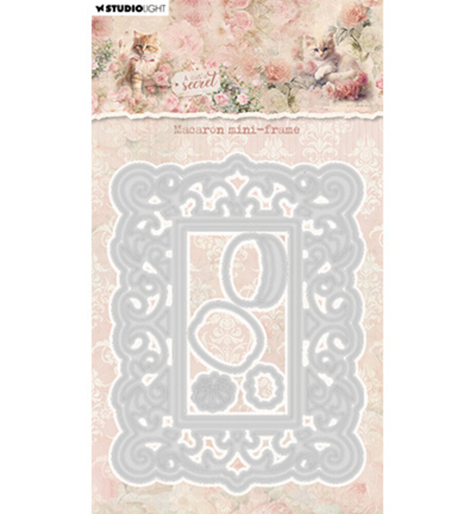 Studio Light A Cat's Secret Snijmal Macaron mini-frame (SL-ACS-CD999)