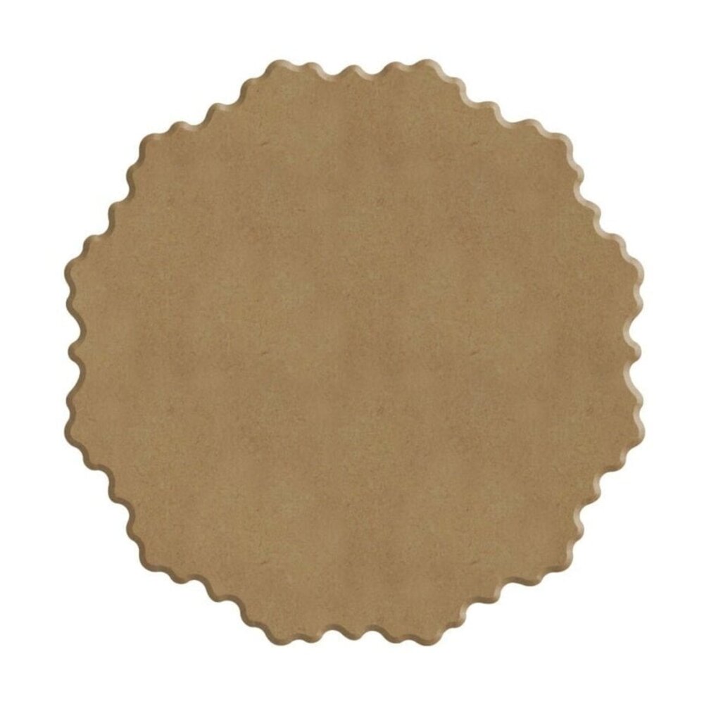 Aladine Dot Painting MDF Board & Stencil 10cm Doily (85498)