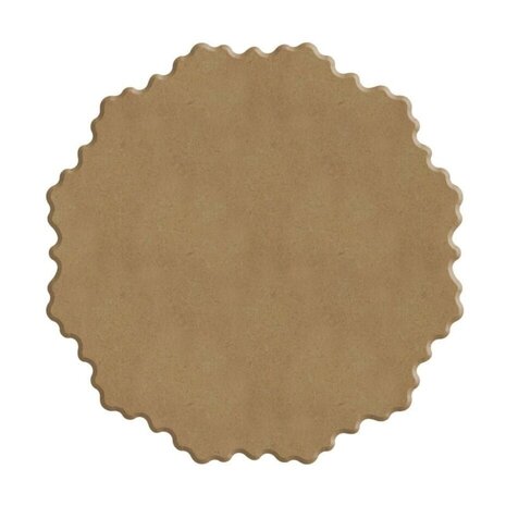 Aladine Dot Painting MDF Board & Stencil 10cm Doily (85498)