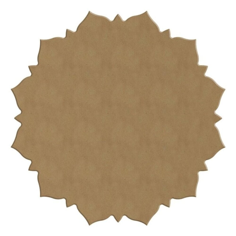Aladine Dot Painting MDF Board & Stencil 20cm Sun (85503) Aladine Dot Painting MDF Board & Stencil 20cm Sun (85503)
