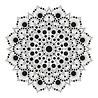 Aladine Dot Painting MDF Board & Stencil 20cm Sun (85503) Aladine Dot Painting MDF Board & Stencil 20cm Sun (85503)