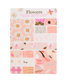 Craft Sensations Designblock A4 Flowers (3209207)* Craft Sensations Designblock A4 Flowers (3209207)*