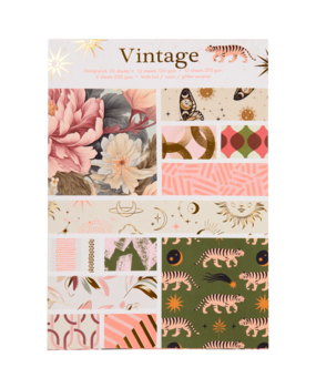 Craft Sensations Designblock A4 Vintagewers (3209207)* Craft Sensations Designblock A4 Vintagewers (3209207)*