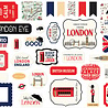 Carta Bella London Ephemera (CBL404024) Carta Bella London Ephemera (CBL404024)