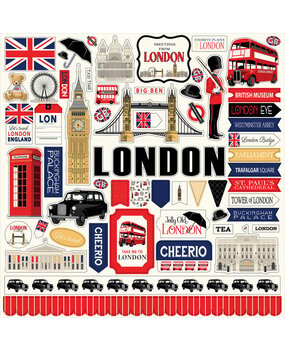Carta Bella London 12x12 Inch Element Sticker (CBL404014)