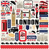 Carta Bella London 12x12 Inch Element Sticker (CBL404014) Carta Bella London 12x12 Inch Element Sticker (CBL404014)