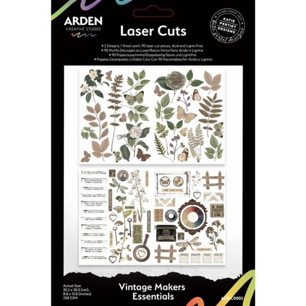 Arden Creative Studio Vintage Makers Laser Cuts (ACSLC0002)